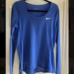 Nike Dri-Fit Contour Running Shirt- Long Sleeve